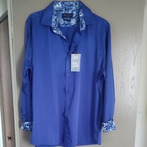 Men's Casual Button Long Sleeve Shirt